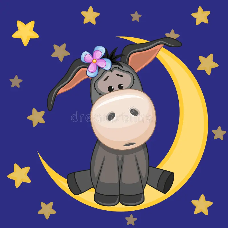 You are currently viewing Âne sur la lune